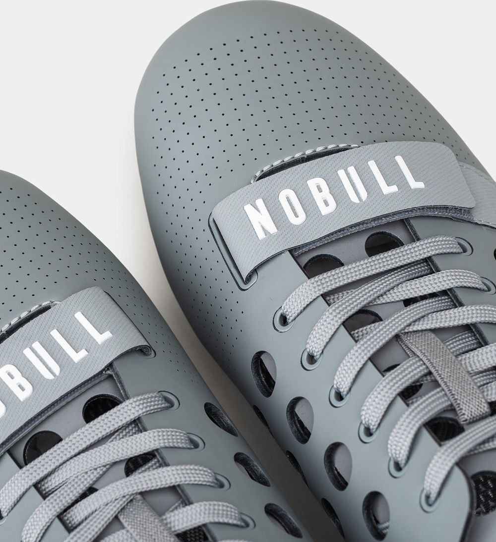 Men NOBULL Cycling Shoes Grey | VINJG-8951