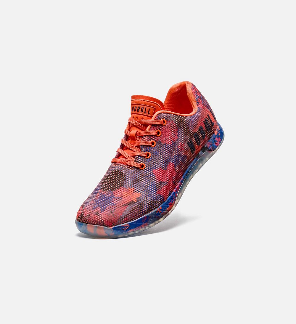 Men NOBULL Floral OUTWORK Training Shoes Wild Flower | XVTIQ-7290