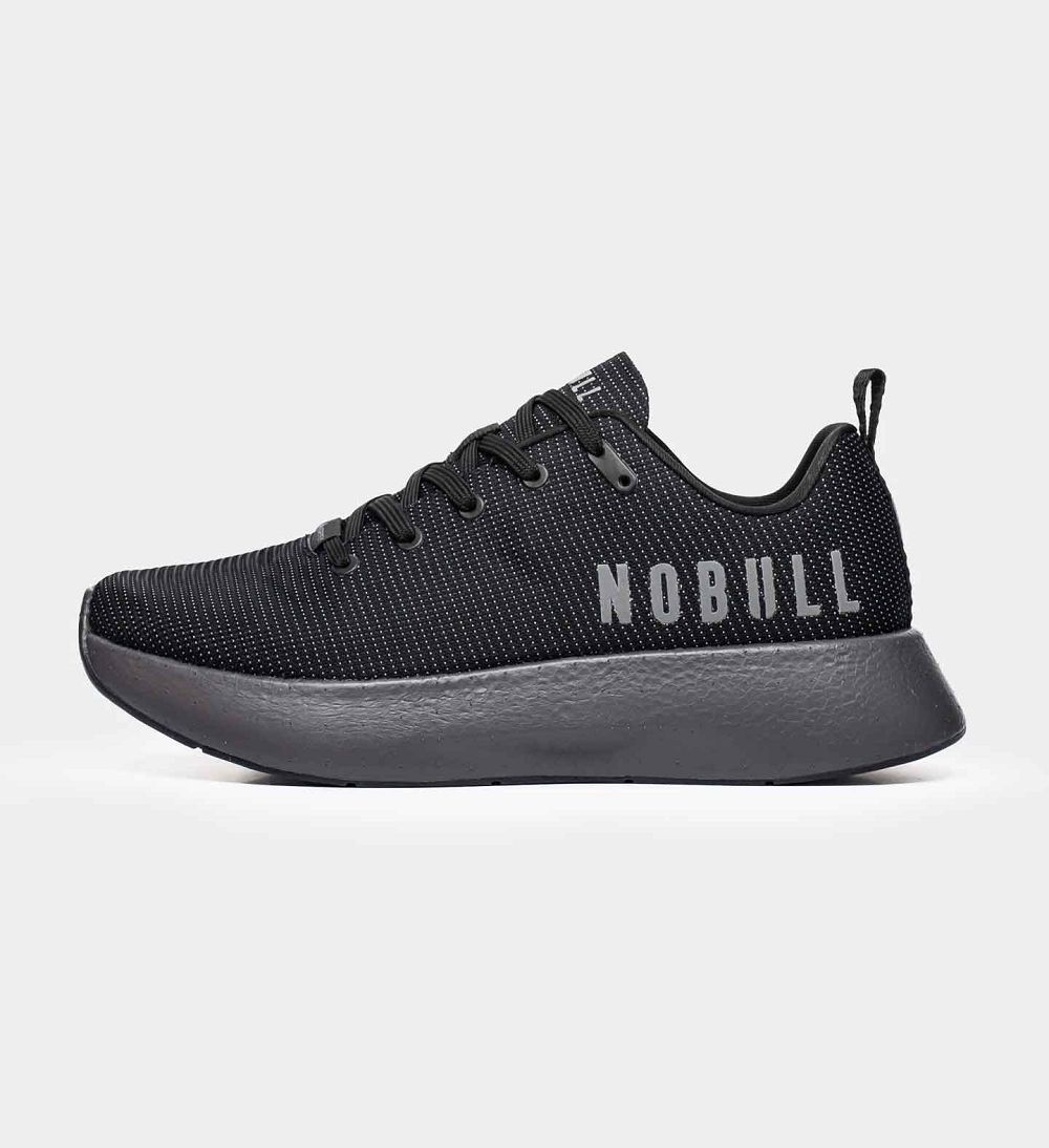 Men NOBULL GORE-TEX JOURNEY Running Shoes Black Asphalt | ANGRS-7602