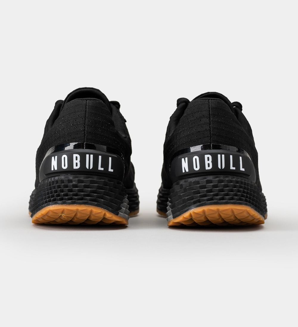 Men NOBULL Gum ALLDAY Running Shoes Black Gum | VLNEC-8726