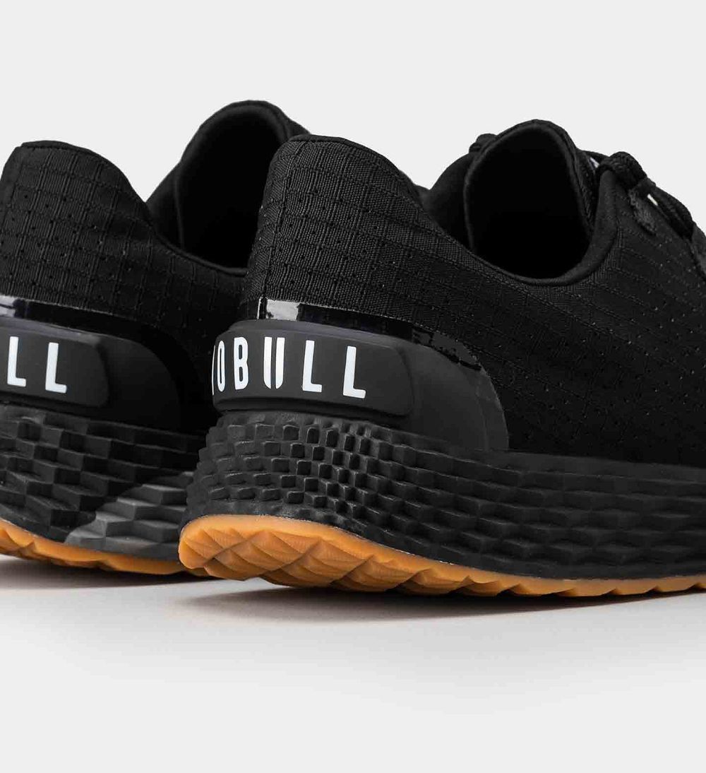 Men NOBULL Gum ALLDAY Running Shoes Black Gum | VLNEC-8726