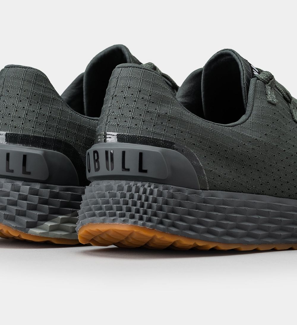 Men NOBULL Gum ALLDAY Running Shoes Dark Grey | YPOFH-6187