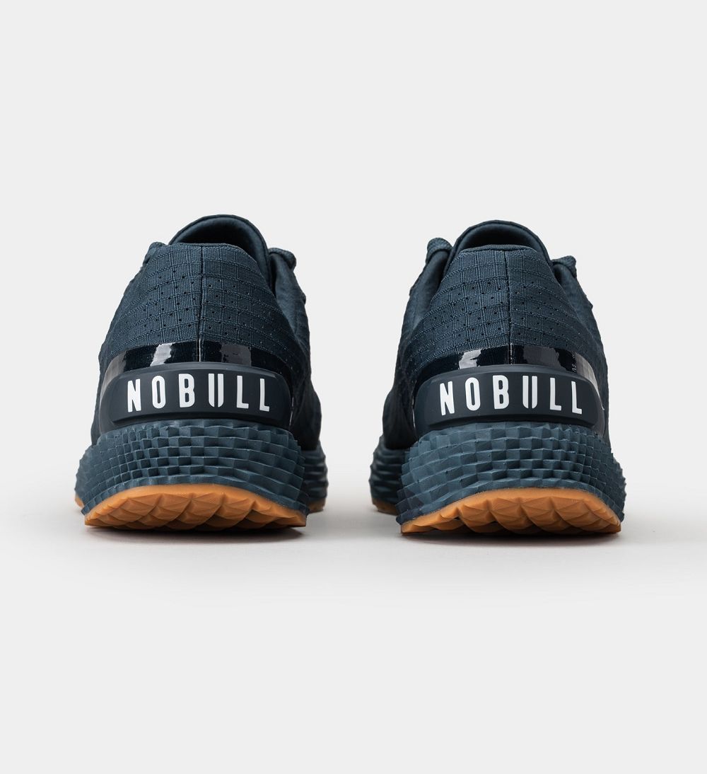 Men NOBULL Gum ALLDAY Running Shoes Navy Gum | RMJVL-6210