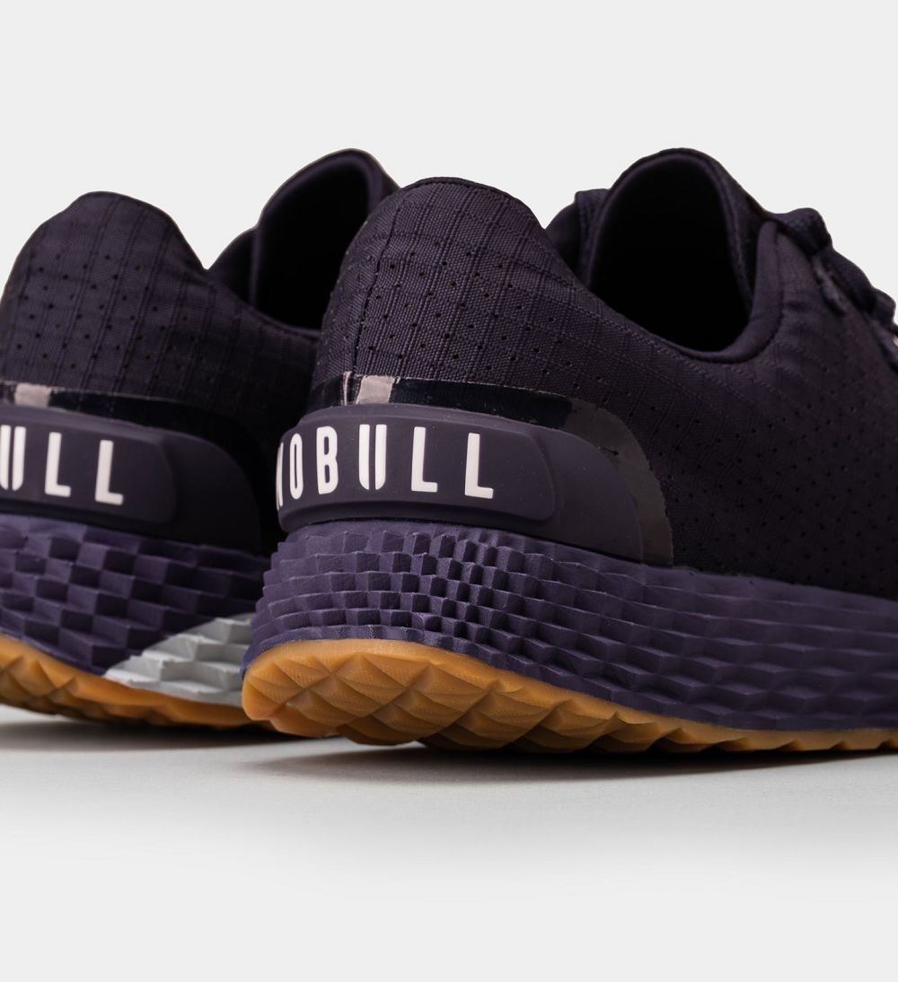 Men NOBULL Gum ALLDAY Running Shoes Plum | VHUPX-6437