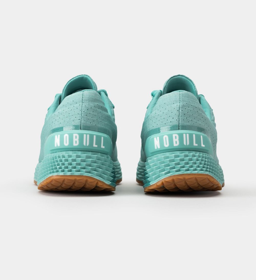 Men NOBULL Gum ALLDAY Running Shoes Turquoise | RKXYE-1658