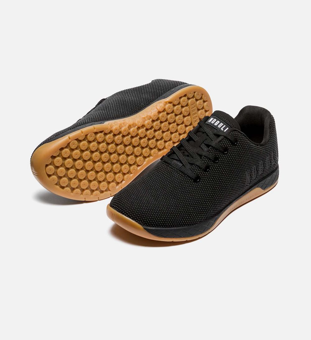 Men NOBULL Gum OUTWORK Training Shoes Black Gum | FEMUP-3784