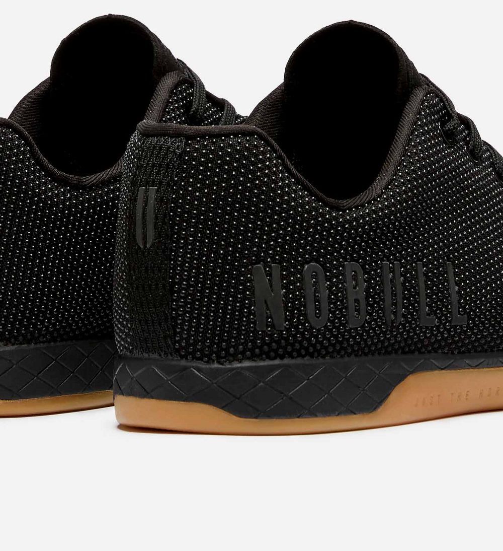 Men NOBULL Gum OUTWORK Training Shoes Black Gum | FEMUP-3784