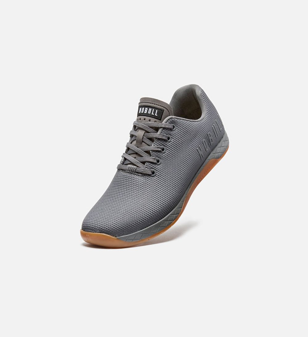 Men NOBULL Gum OUTWORK Training Shoes Dark Grey Gum | EWHMD-5084