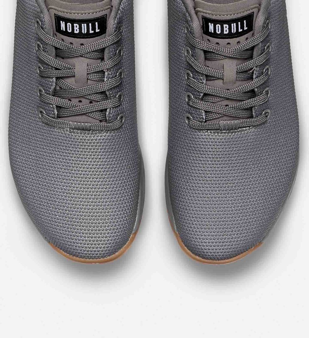 Men NOBULL Gum OUTWORK Training Shoes Dark Grey Gum | EWHMD-5084