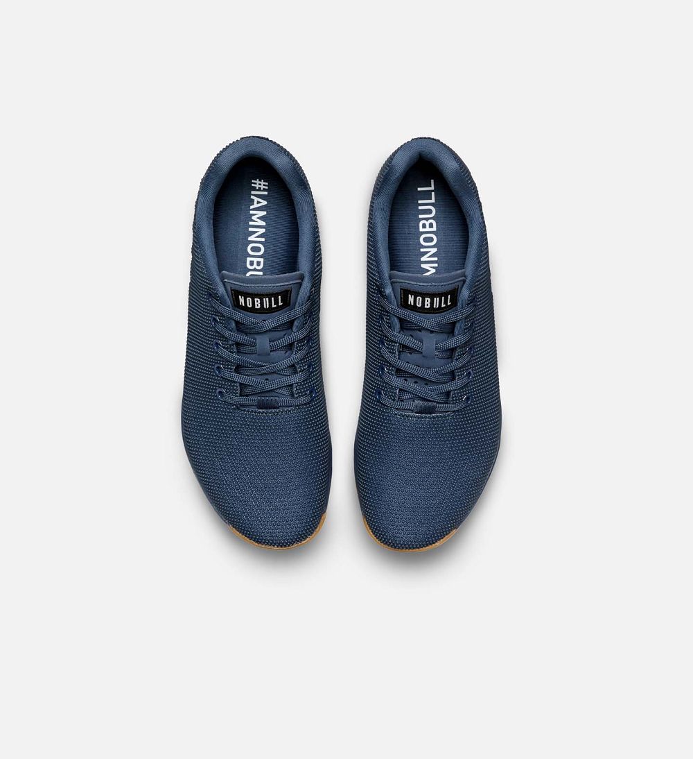 Men NOBULL Gum OUTWORK Training Shoes Navy Gum | QBIJO-2067