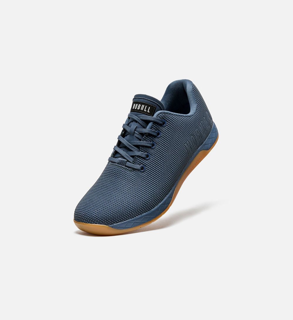 Men NOBULL Gum OUTWORK Training Shoes Navy Gum | QBIJO-2067