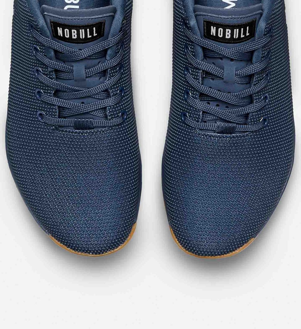 Men NOBULL Gum OUTWORK Training Shoes Navy Gum | QBIJO-2067