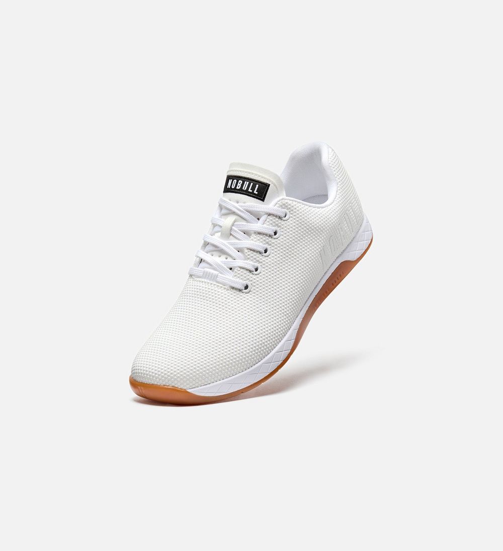 Men NOBULL Gum OUTWORK Training Shoes White Gum | KHCYX-2980