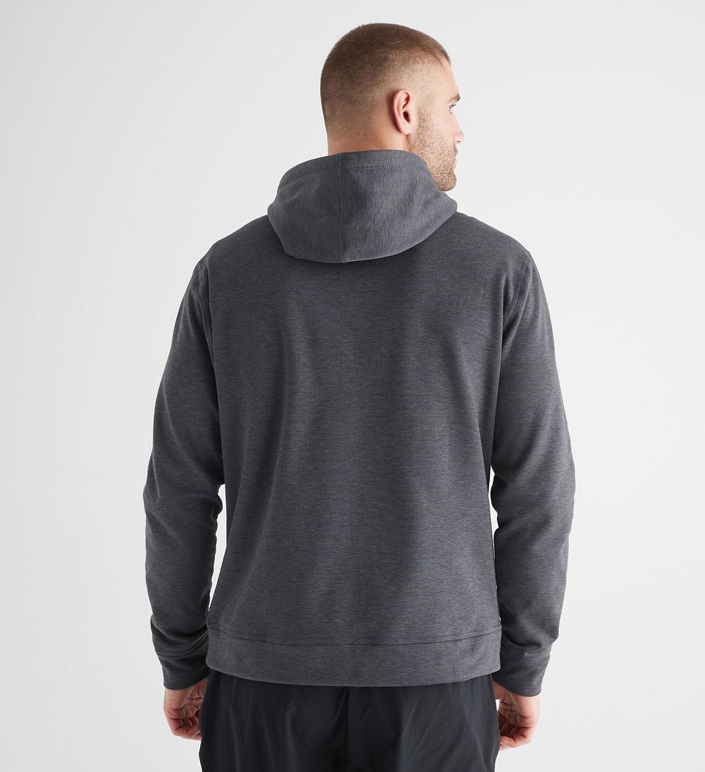 Men NOBULL Hoodie Charcoal | JXSNO-2653