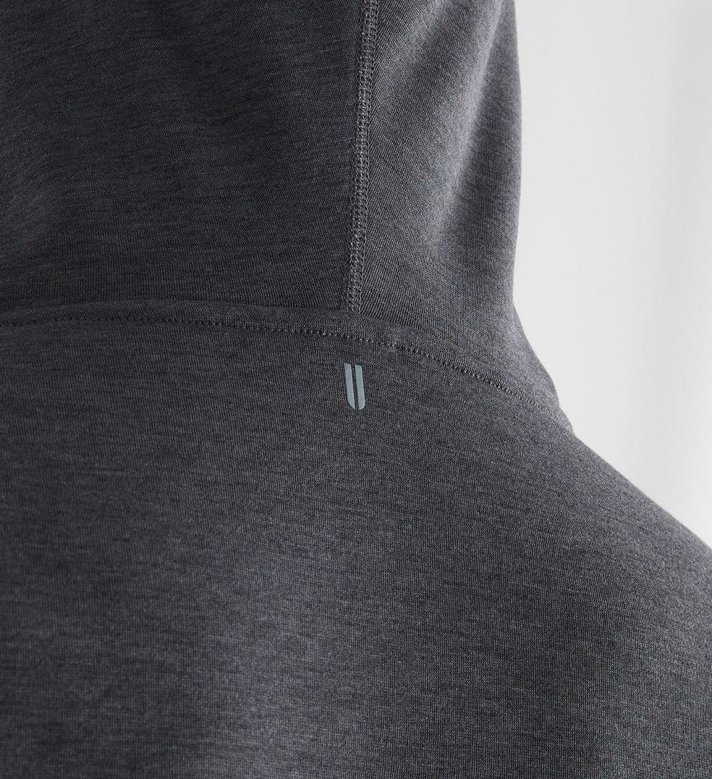 Men NOBULL Hoodie Charcoal | JXSNO-2653