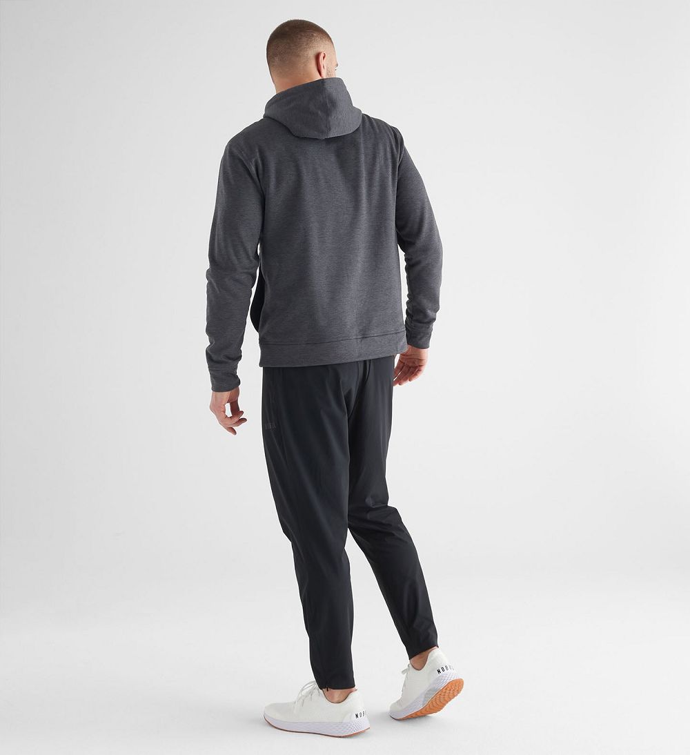 Men NOBULL Hoodie Charcoal | JXSNO-2653