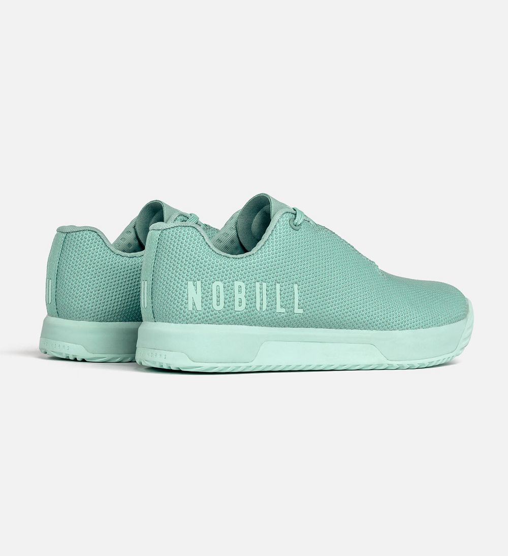 Men NOBULL IMPACT Training Shoes Aqua | EQVOS-5948