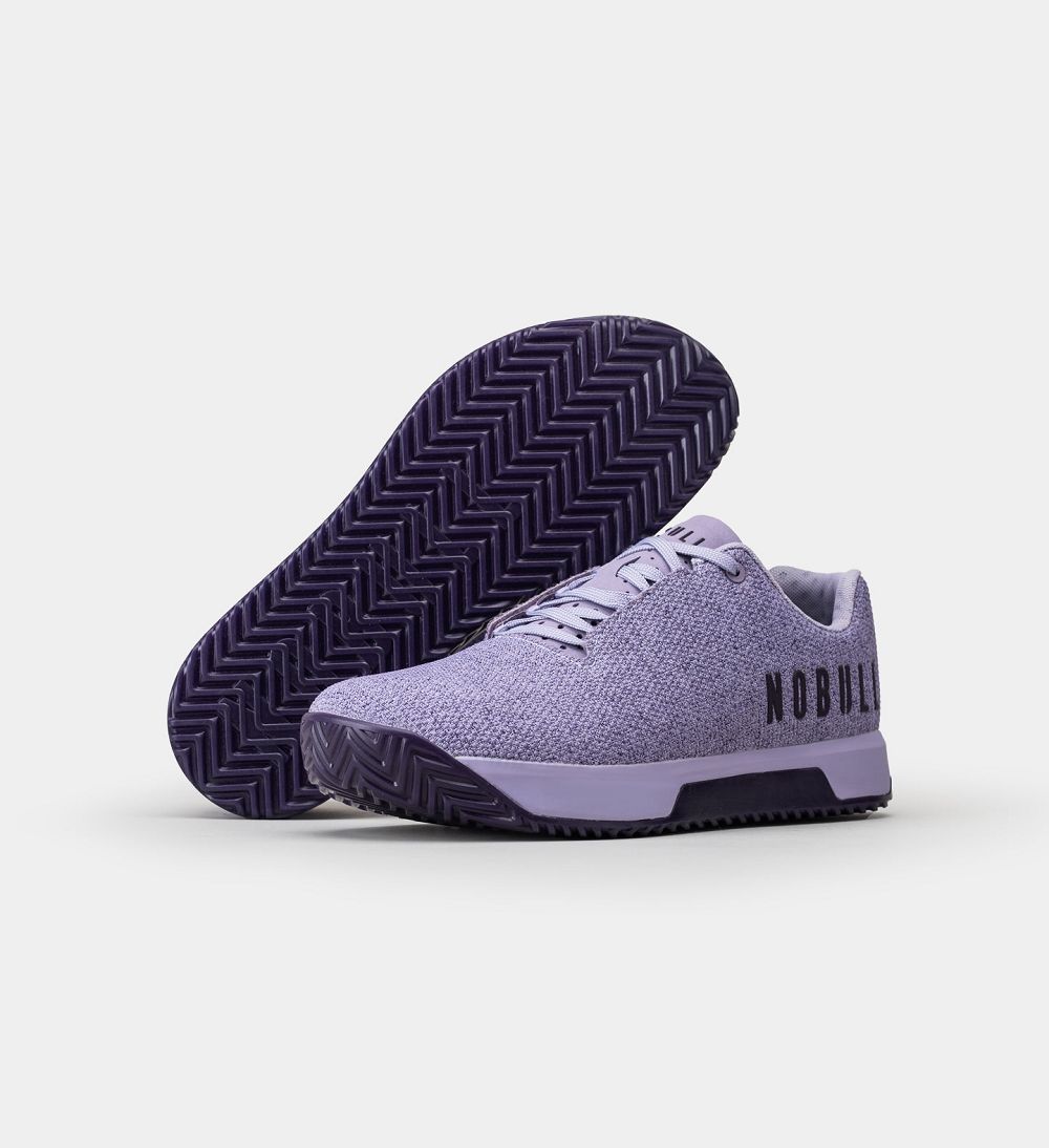 Men NOBULL IMPACT Training Shoes Lavender Heather | TIHDK-5607