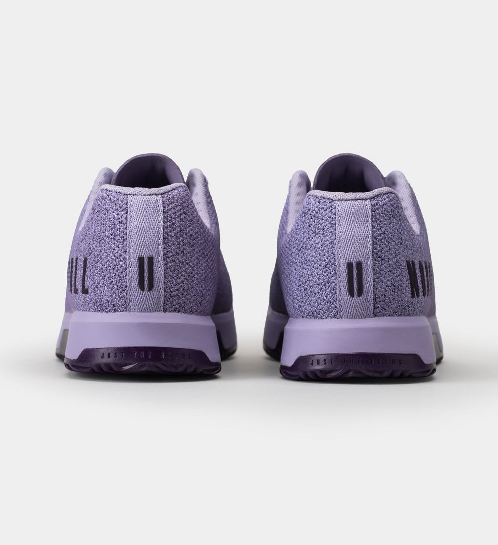 Men NOBULL IMPACT Training Shoes Lavender Heather | TIHDK-5607