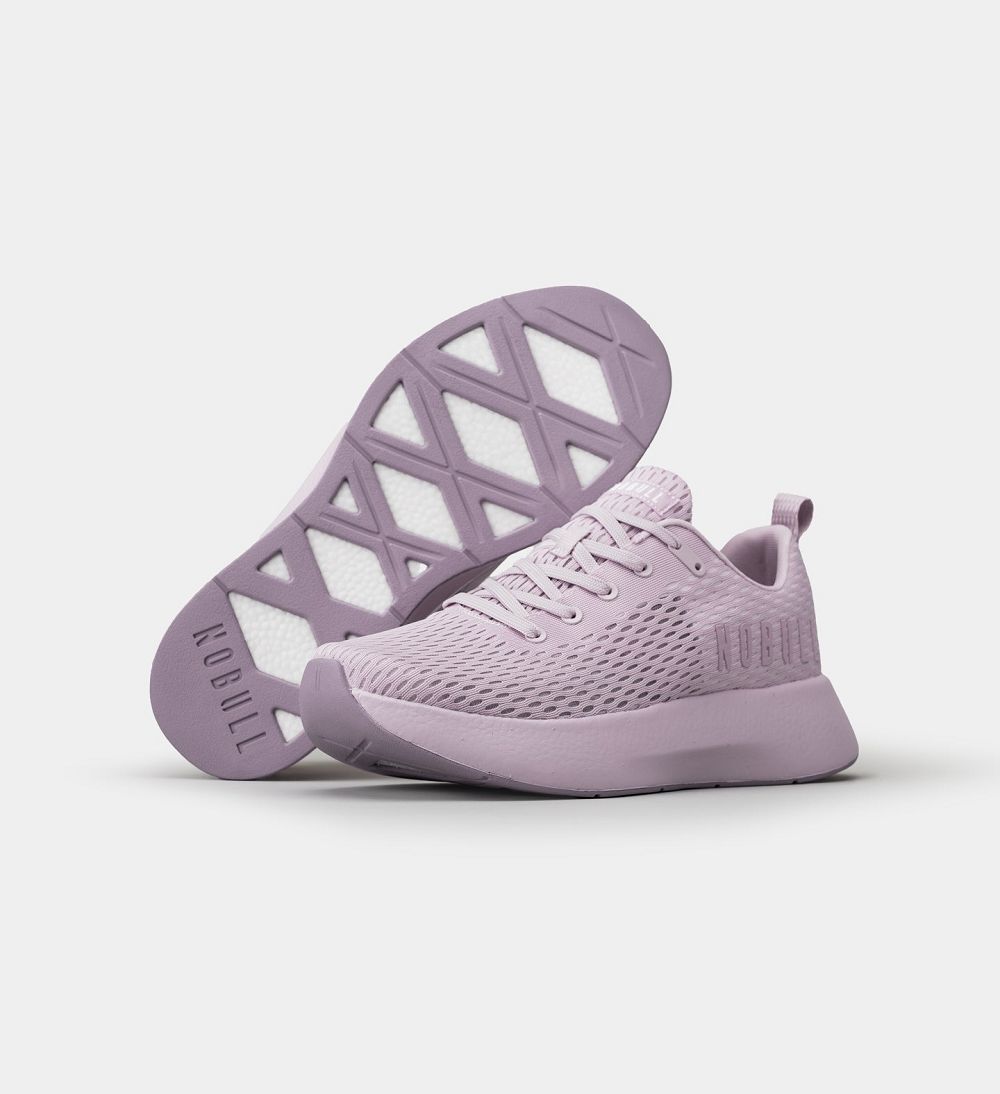 Men NOBULL JOURNEY Running Shoes Pastel Purple | KJVHZ-9786