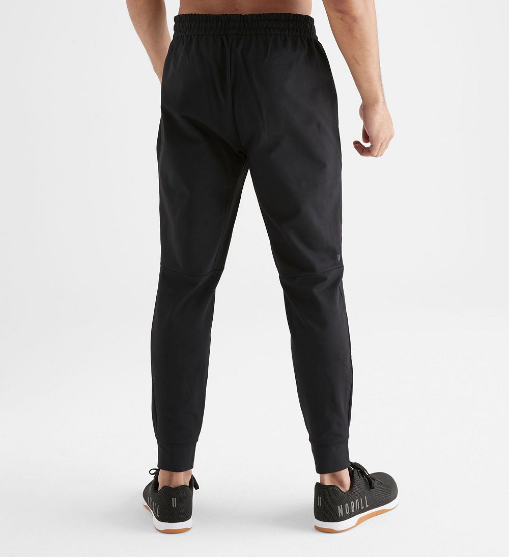 Men NOBULL Jogger Pants Black | MVKZE-2730