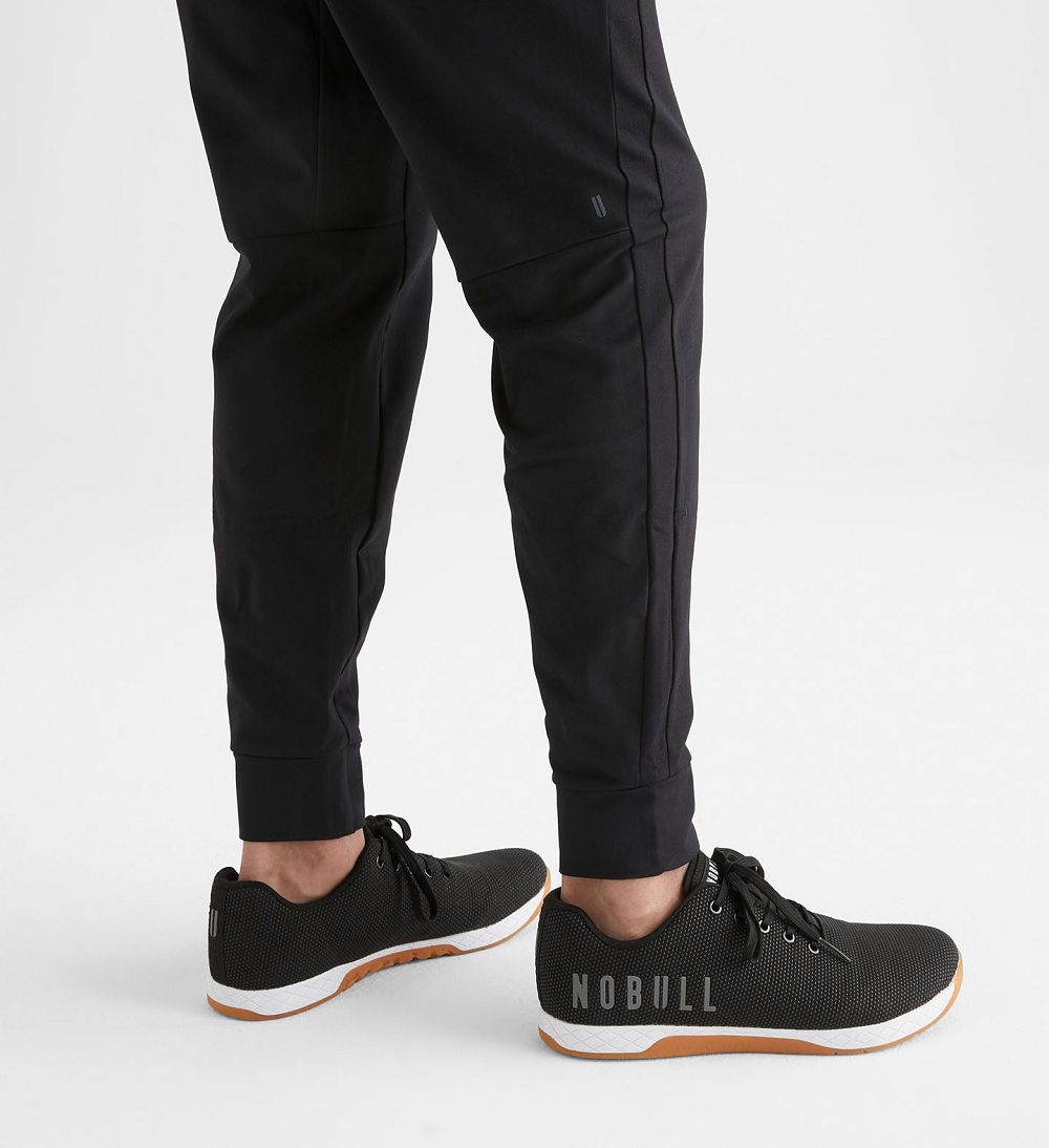 Men NOBULL Jogger Pants Black | MVKZE-2730