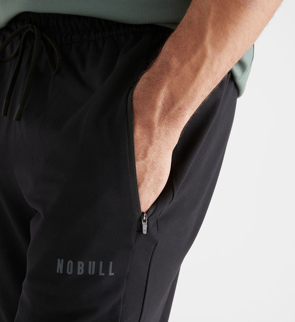 Men NOBULL Jogger Pants Black | MVKZE-2730