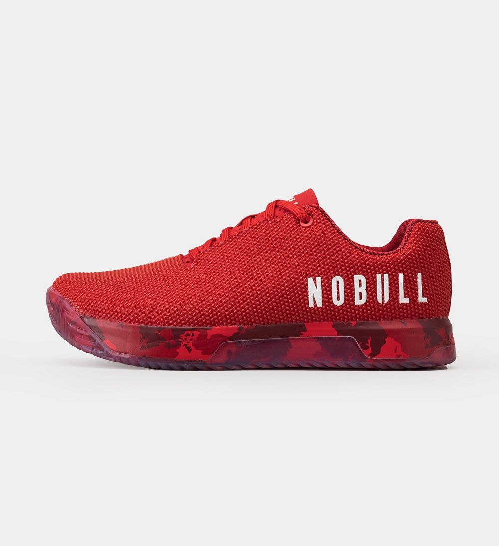 Men NOBULL Leader Red IMPACT Training Shoes Leader Red | TUOGJ-4612