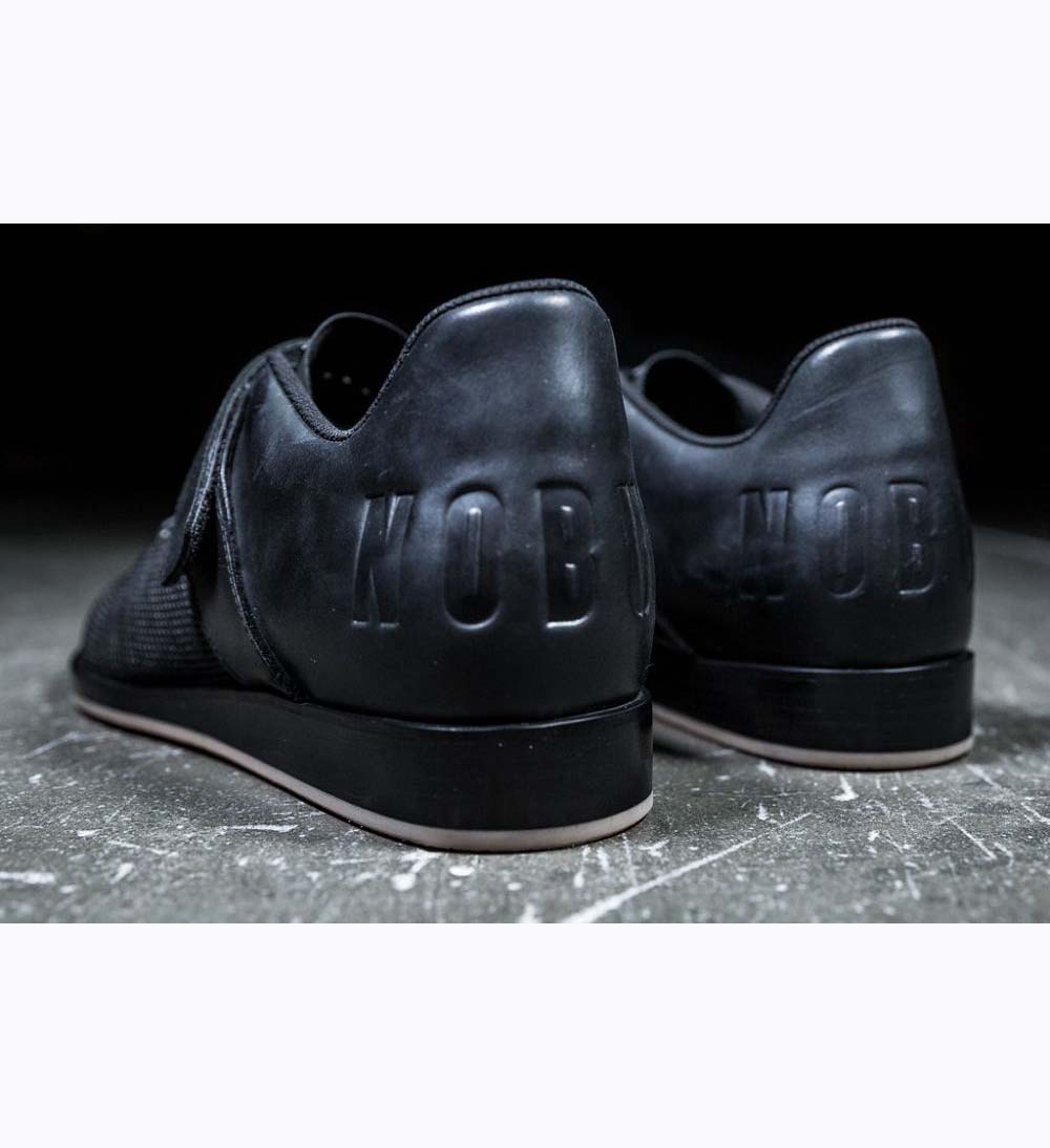 Men NOBULL Lifters Shoes Black | XQLIM-7103