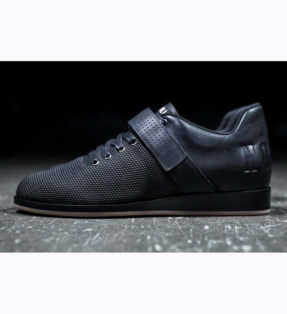 Men NOBULL Lifters Shoes Black | XQLIM-7103