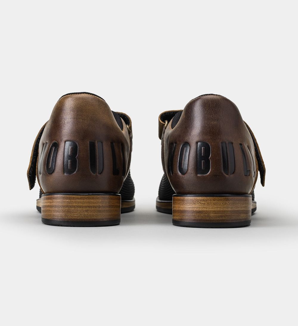 Men NOBULL Lifters Shoes Coffee | DNYEV-2371