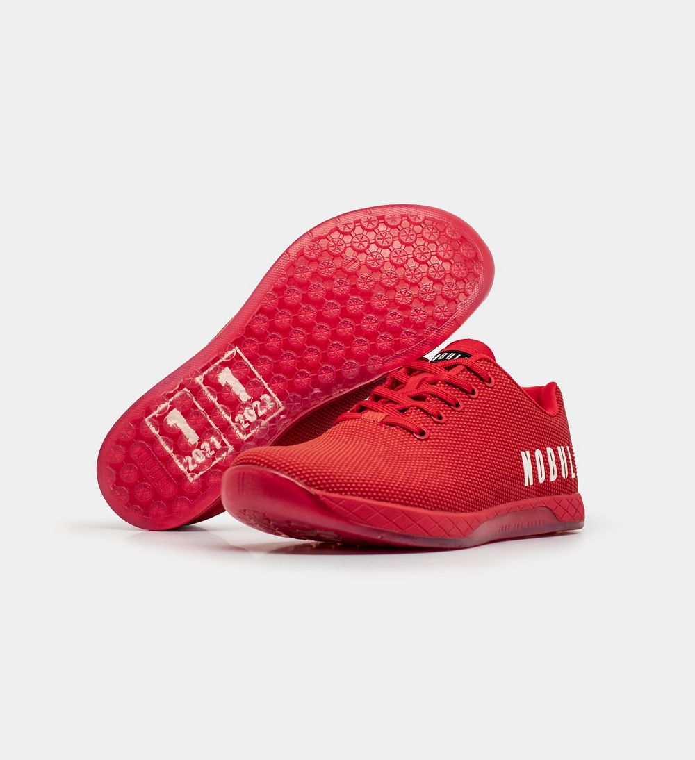 Men NOBULL Medeiros Champions OUTWORK Training Shoes Medeiros Red | GYQZK-1524