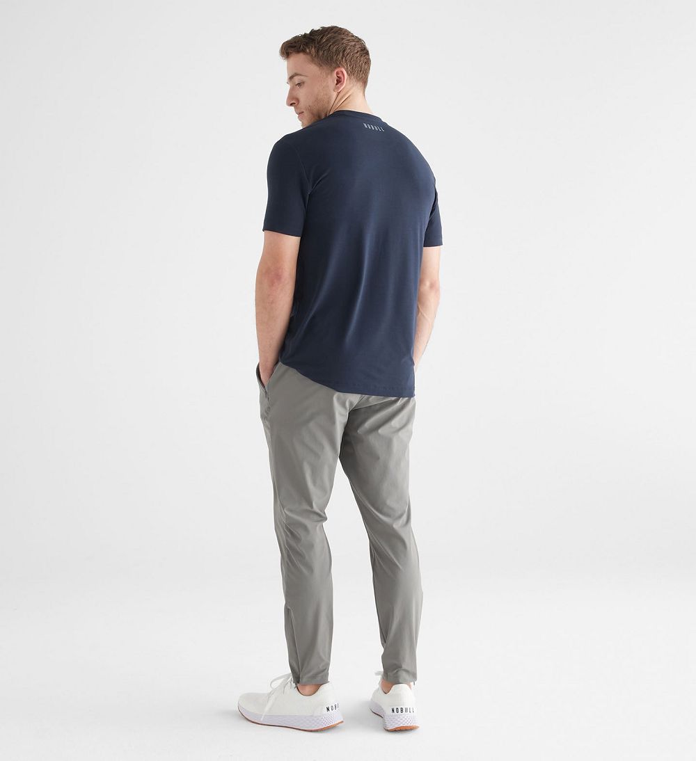 Men NOBULL Micro Ripstop Track Pants Dark Grey | AIYKE-8392