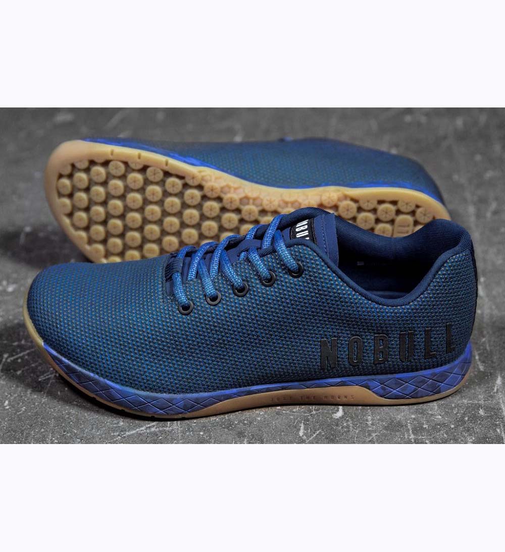 Men NOBULL NAVY Training Shoes NAVY HEATHER | YZGVU-0436