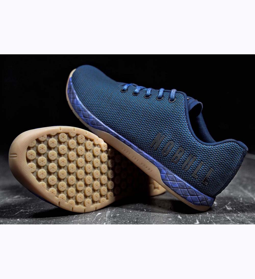 Men NOBULL NAVY Training Shoes NAVY HEATHER | YZGVU-0436