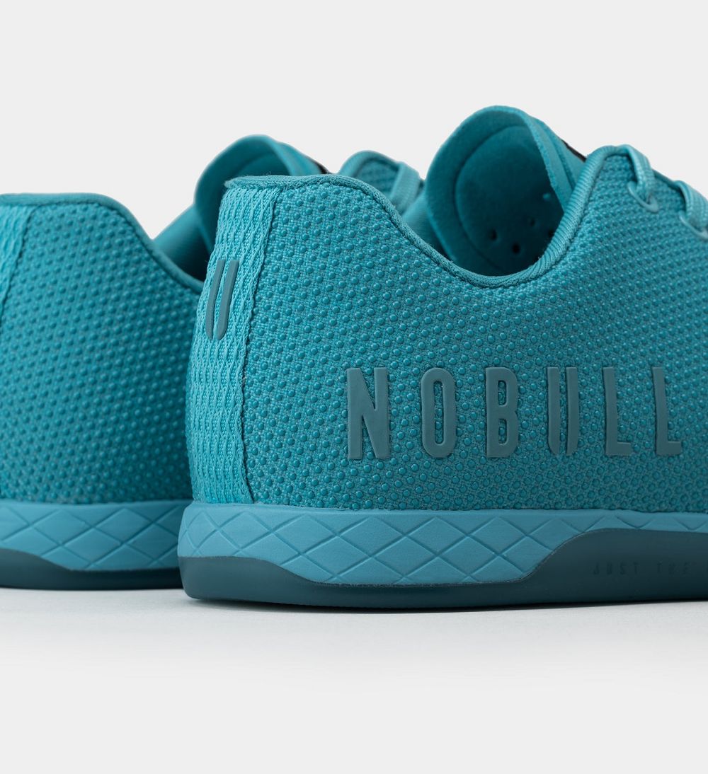 Men NOBULL Neon OUTWORK Training Shoes Neon Blue | FETBL-7035