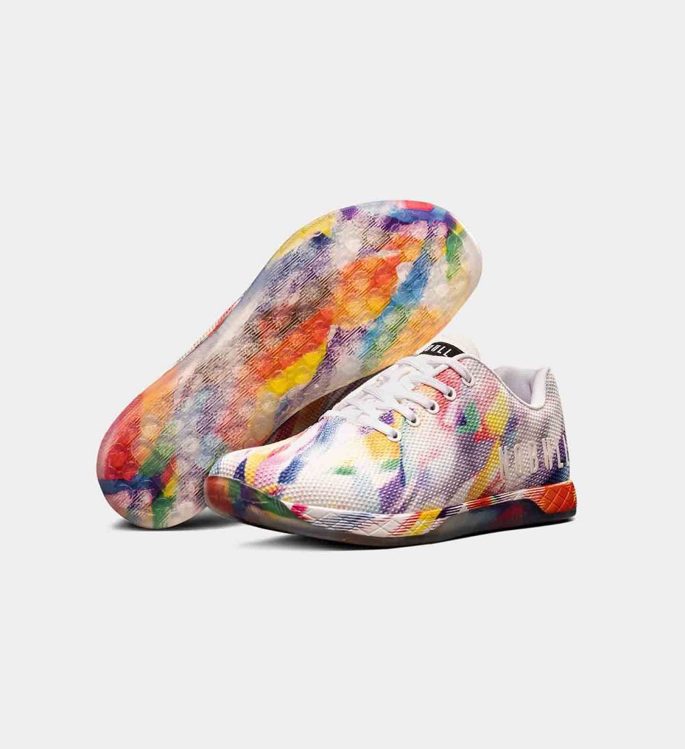 Men NOBULL Pride OUTWORK Training Shoes Rainbow | NKYSD-8029