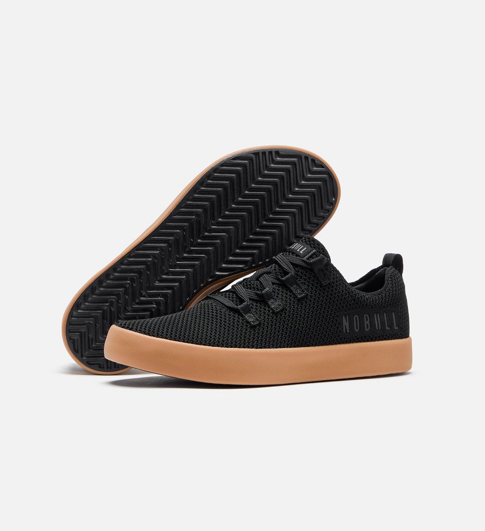 Men NOBULL RECS Training Shoes Black Gum | YSOAD-9520