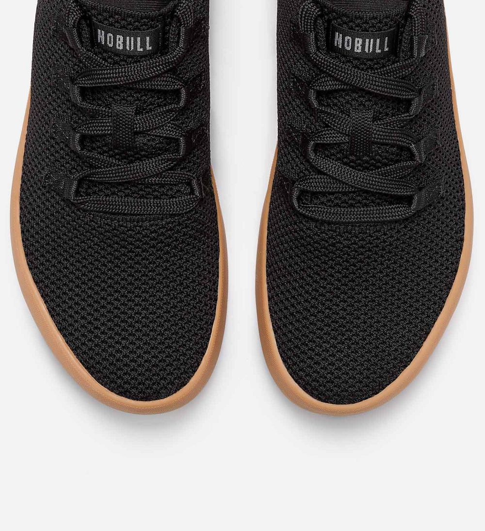 Men NOBULL RECS Training Shoes Black Gum | YSOAD-9520