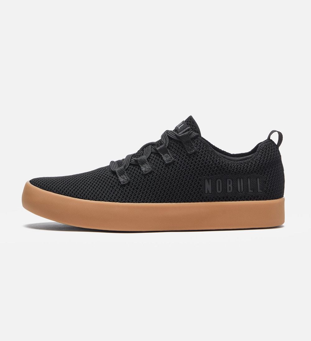 Men NOBULL RECS Training Shoes Black Gum | YSOAD-9520