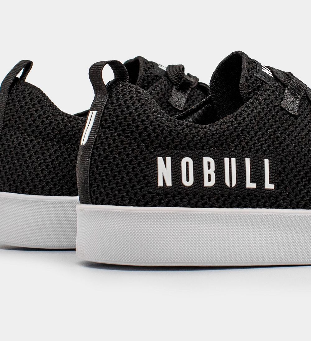 Men NOBULL RECS Training Shoes Black White | PGKQS-1680