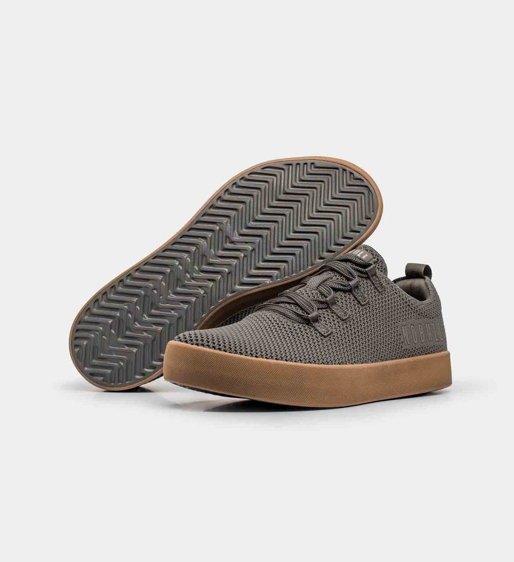 Men NOBULL RECS Training Shoes Dark Grey Gum | PVSAE-4983