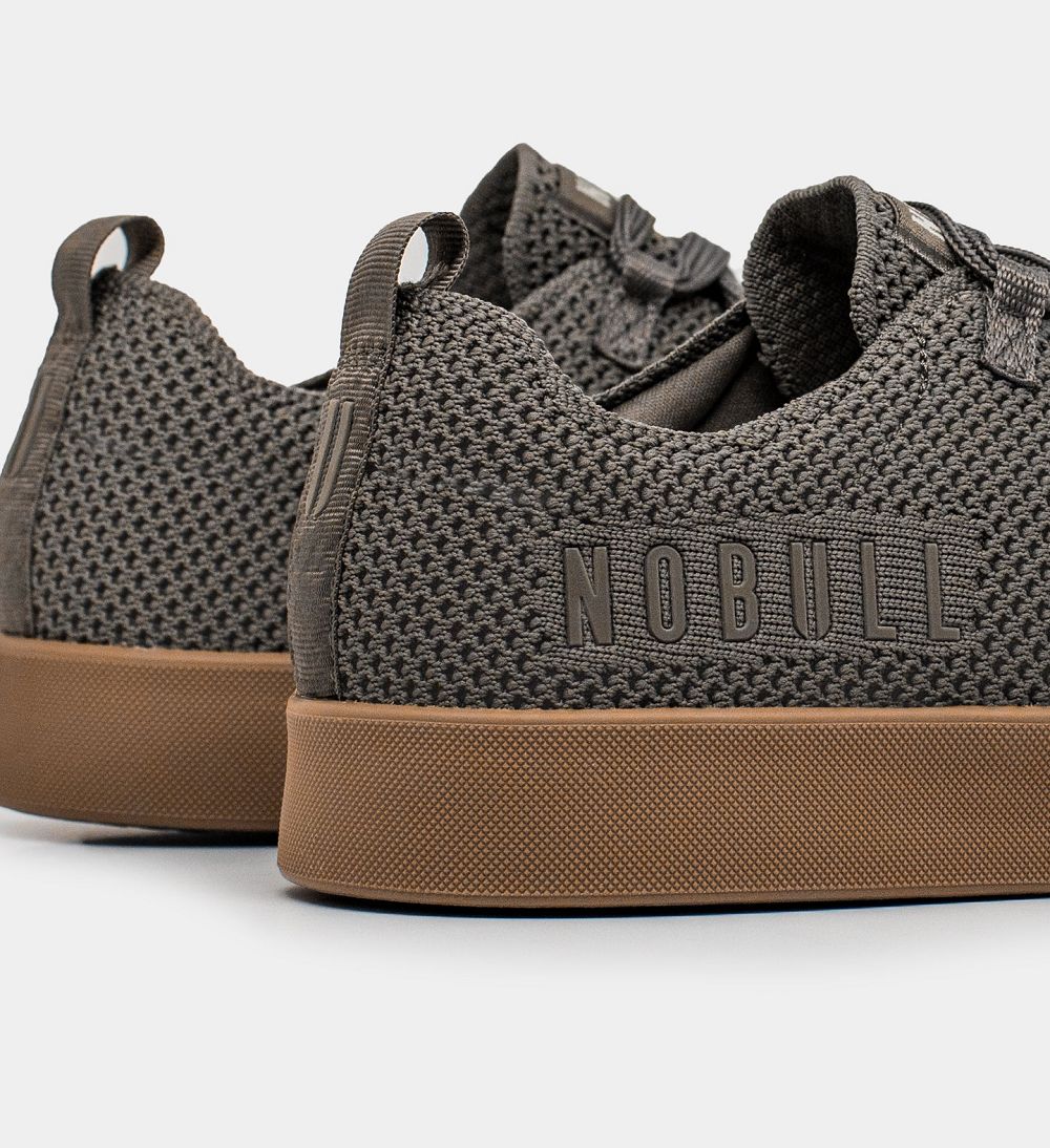 Men NOBULL RECS Training Shoes Dark Grey Gum | PVSAE-4983