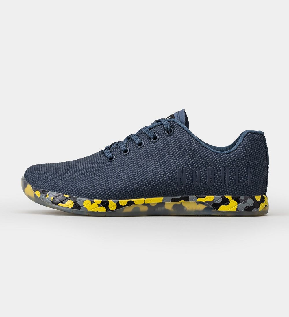 Men NOBULL Radial OUTWORK Training Shoes Navy Radial | CHSOU-5684