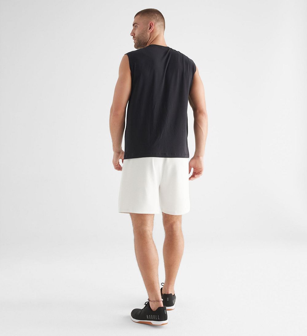 Men NOBULL Sleeveless Tanks Black | OKARE-5704