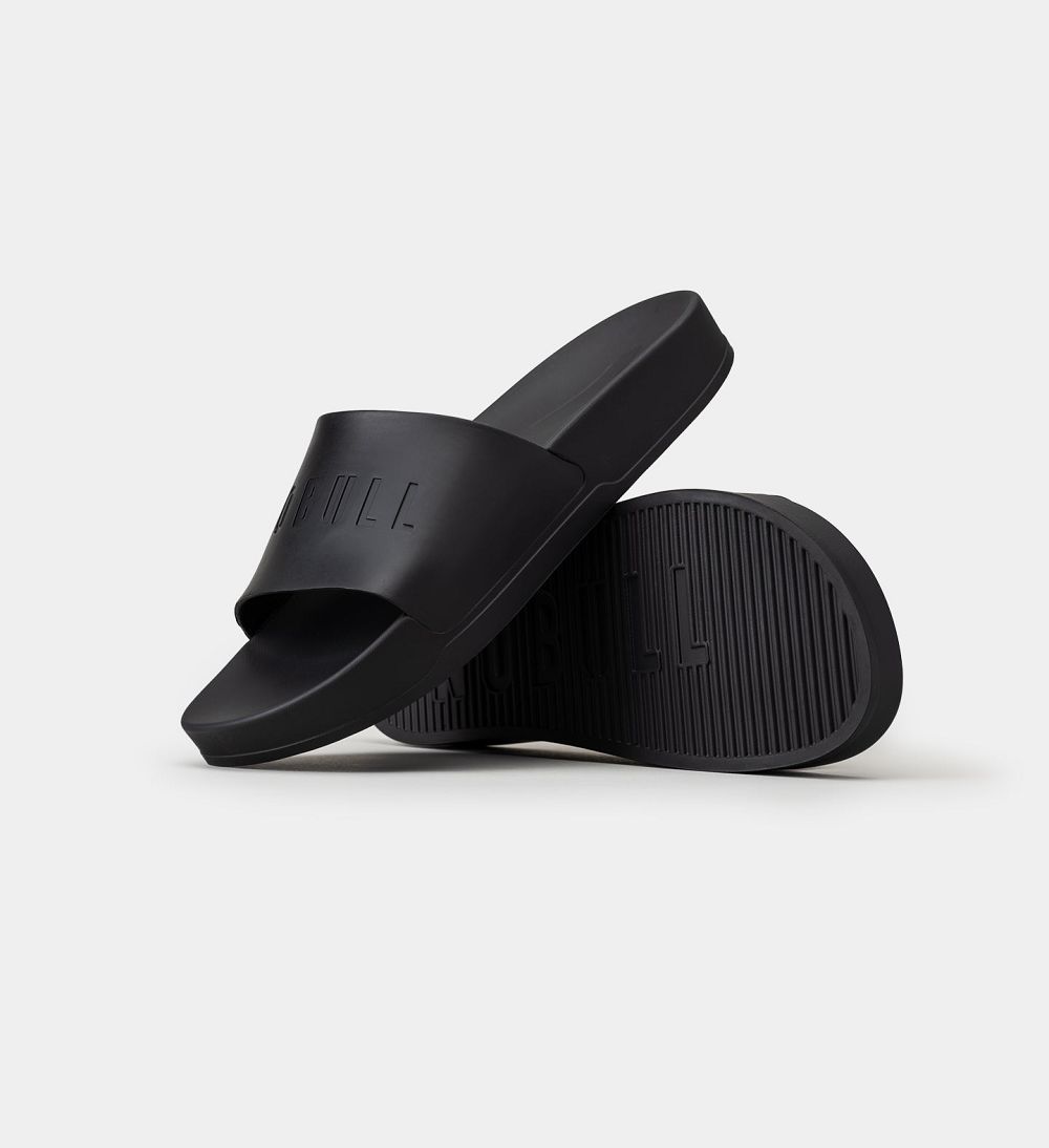 Men NOBULL Slides Black | GBOYP-7846