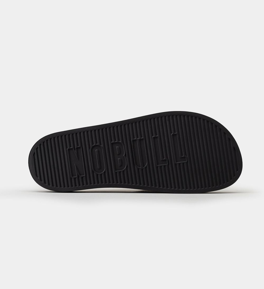 Men NOBULL Slides Black | GBOYP-7846