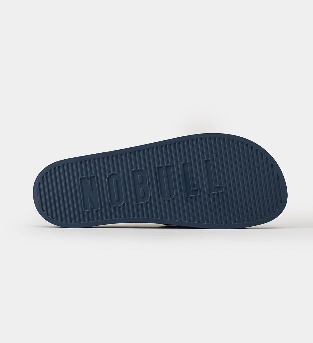 Men NOBULL Slides Navy | XCHNG-9871