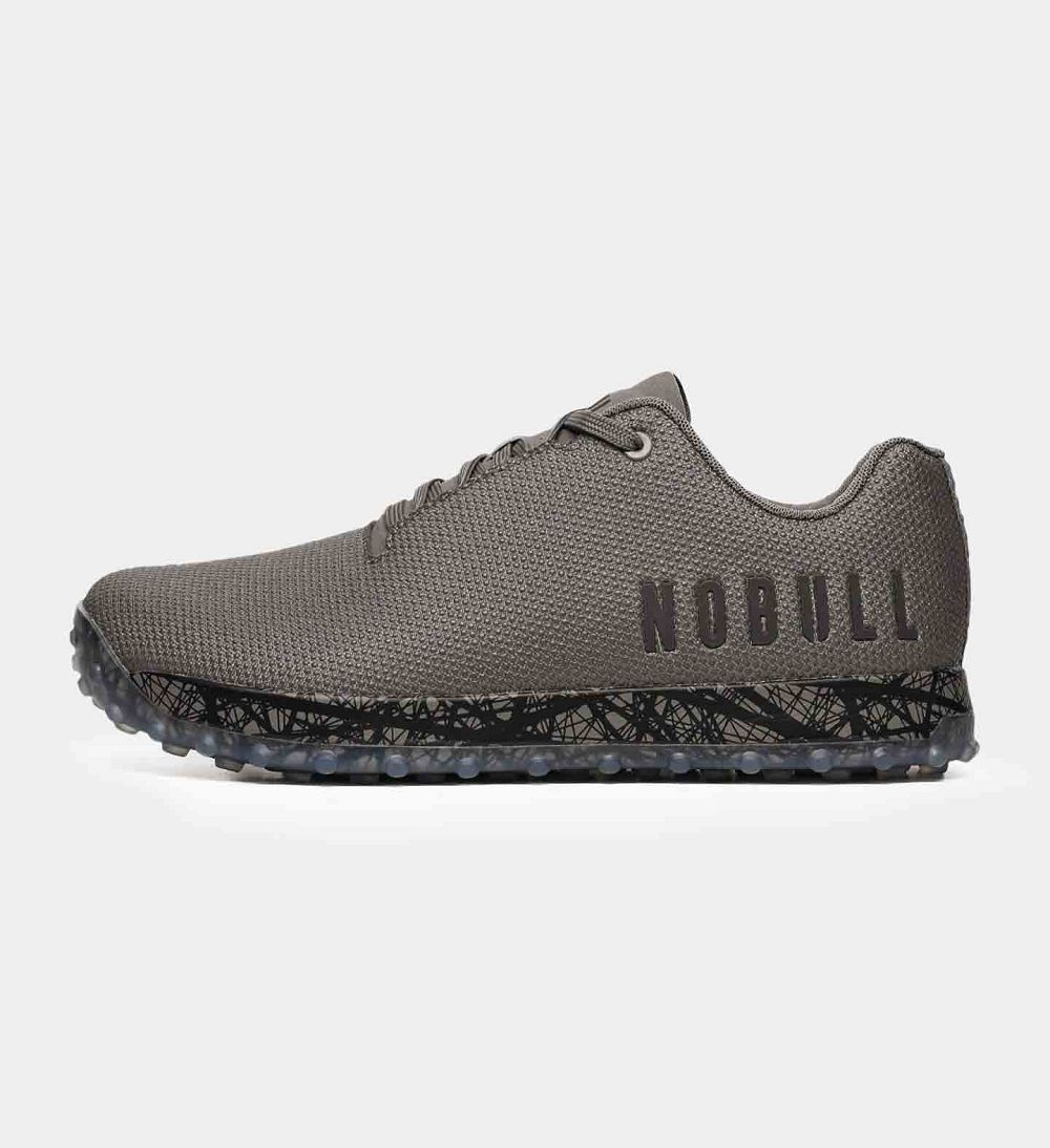 Men NOBULL Surface Turf Training Shoes Dark Grey Surface | PKANJ-4106