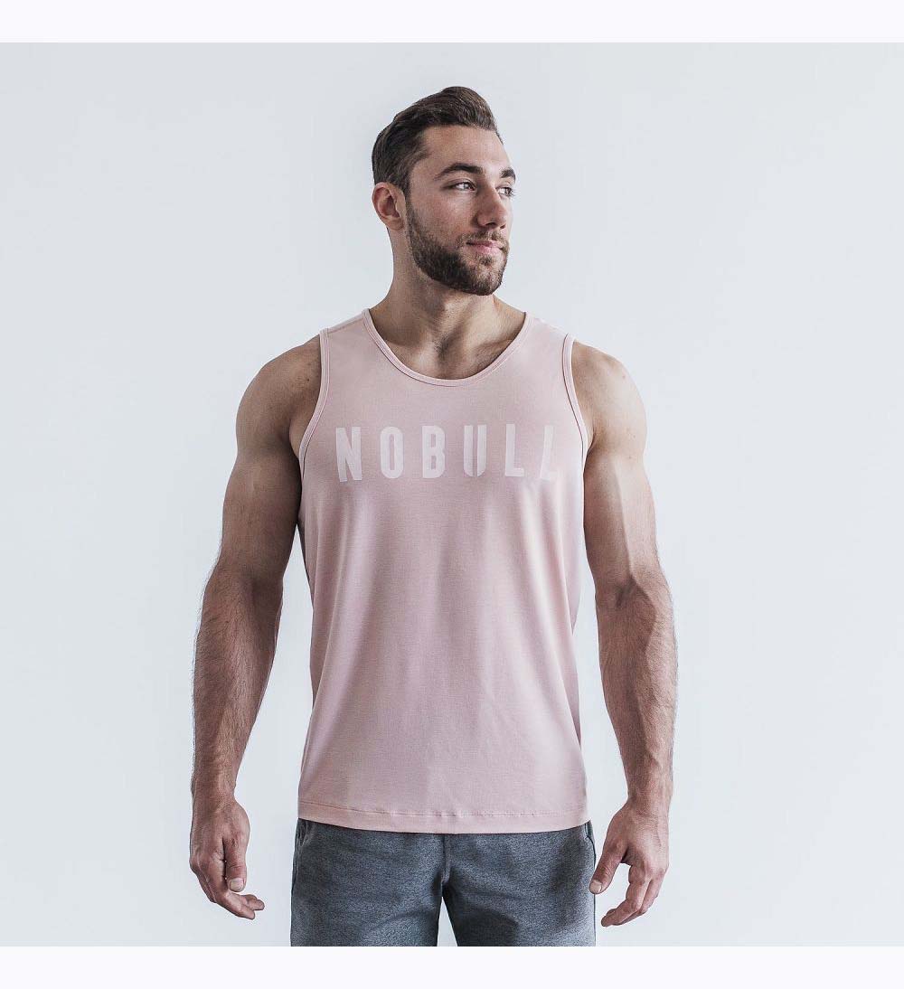 Men NOBULL Tanks Dusty Rose | JPRVB-3568